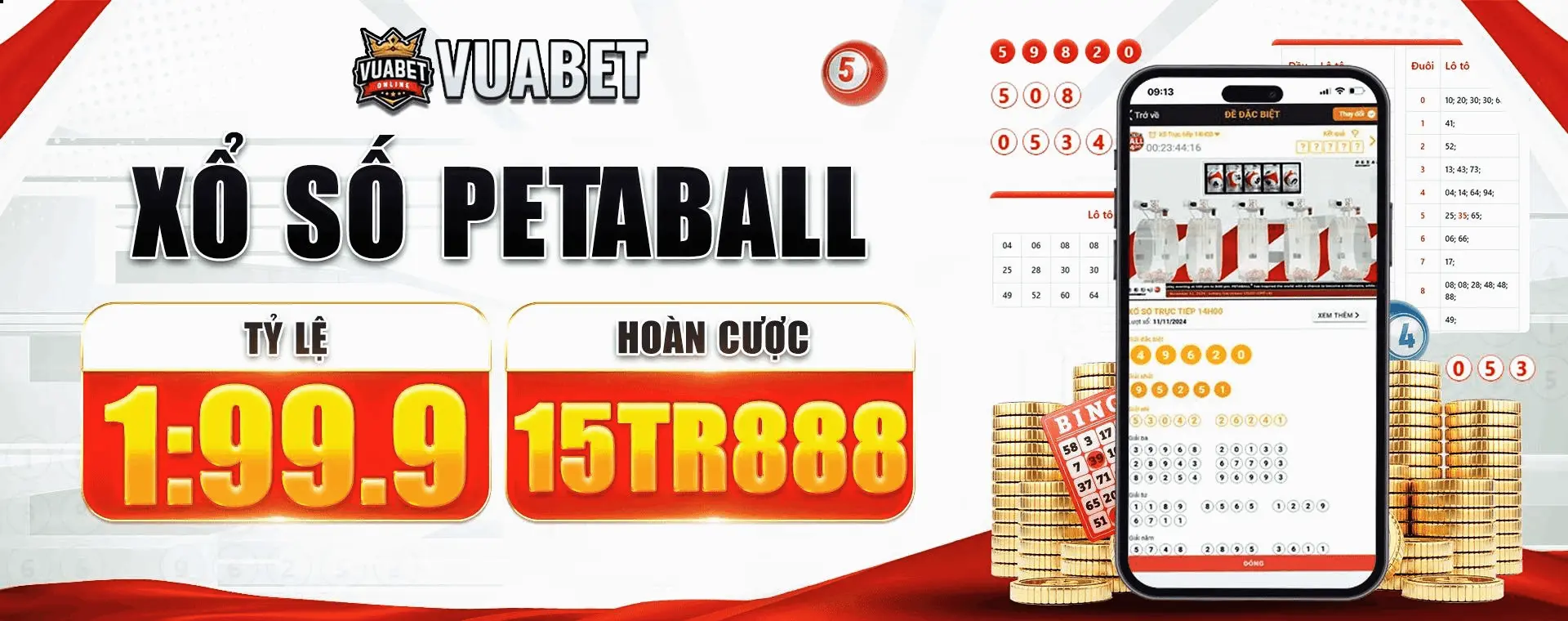 Xổ xố Petaball Vuabet88